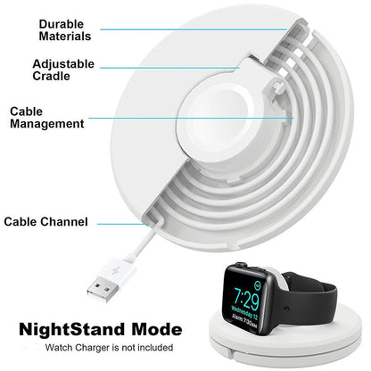 🔥Hot Sale-⚡ Watch Charging Dock with Cable Winder