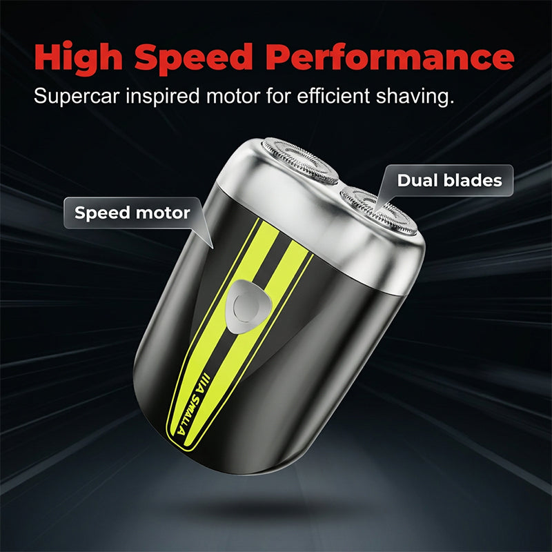 🛒 49% OFF NOW!☀️Precision Dual-Blade Portable Shaver – Ultra-Sleek Alloy Body, Fully Washable & USB Rechargeable for Effortless, Skin-Friendly Grooming On the Go