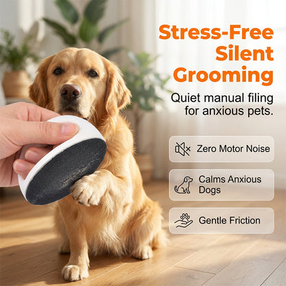 Round Sandpaper Detachable Dog Nail Grinder