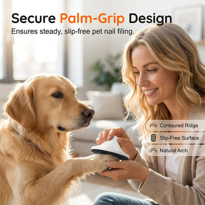 Round Sandpaper Detachable Dog Nail Grinder