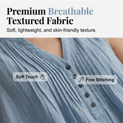Elegant Loose Fit Sleeveless Top & Pants Set