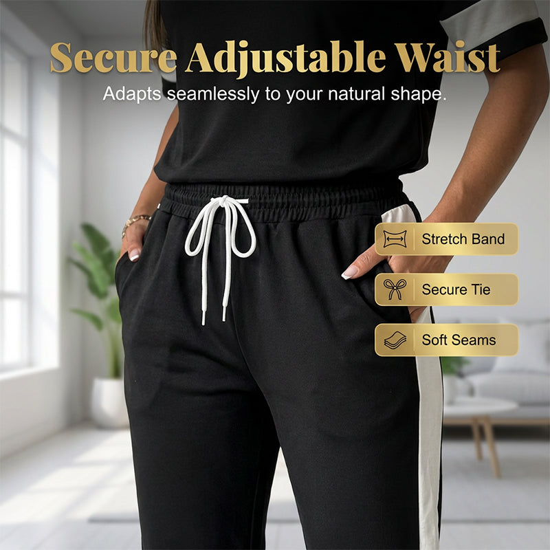 💥NEW HOT SALE💥Women’s Comfortable Drawstring Waist Pant Set