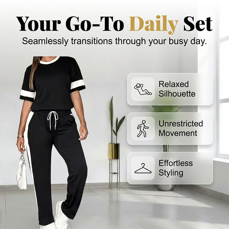💥NEW HOT SALE💥Women’s Comfortable Drawstring Waist Pant Set