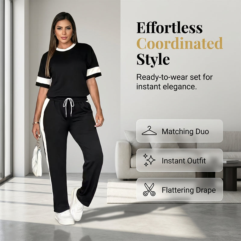 💥NEW HOT SALE💥Women’s Comfortable Drawstring Waist Pant Set