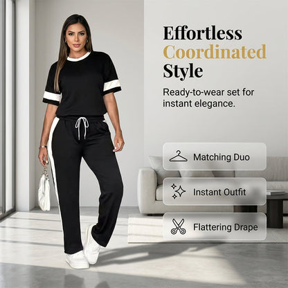 💥NEW HOT SALE💥Women’s Comfortable Drawstring Waist Pant Set