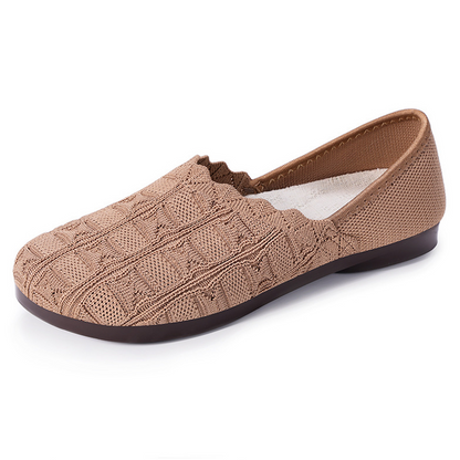 ⏰Last Day Special Offer: 9.99!!💥Women's Breathable Woven Slip-On Flats