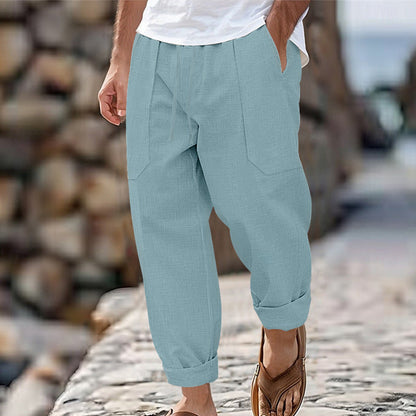 Men's Casual Loose Fit Drawstring Pants