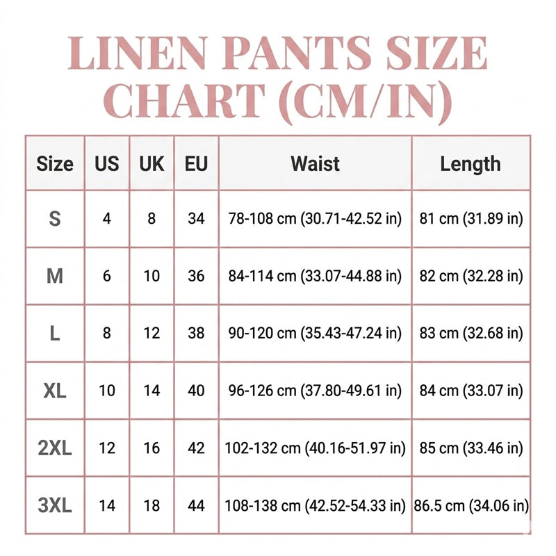 Women's Solid Drawstring Cotton Linen Capris
