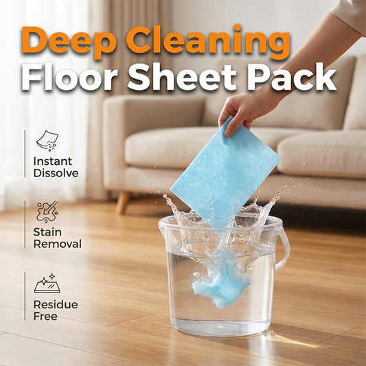 30-Pieces Multi-Effect Floor Cleaning Sheets