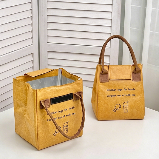 Reusable Thermal Lunch Tote with Handles