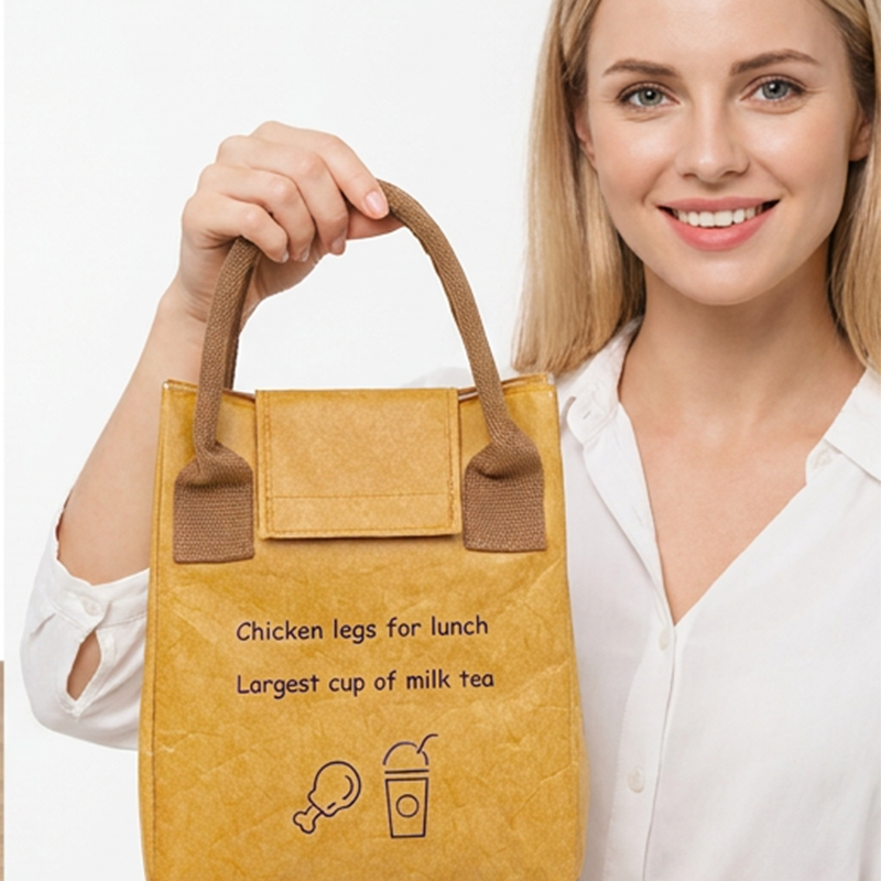 Reusable Thermal Lunch Tote with Handles