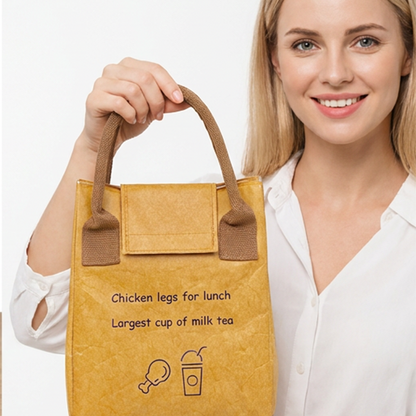 Reusable Thermal Lunch Tote with Handles