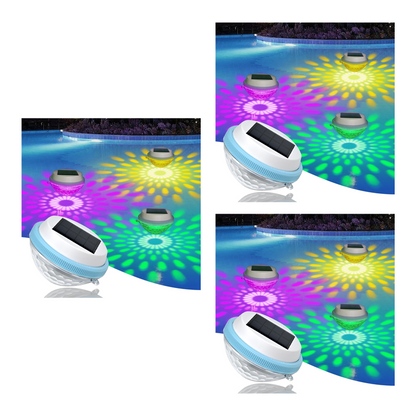 📢📢50% OFF !! ⏰LED Solar Floating Pool Light