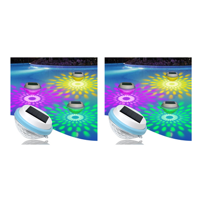 📢📢50% OFF !! ⏰LED Solar Floating Pool Light