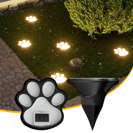 📢📢50% OFF !! ⏰Solar Paw Print Garden Lights