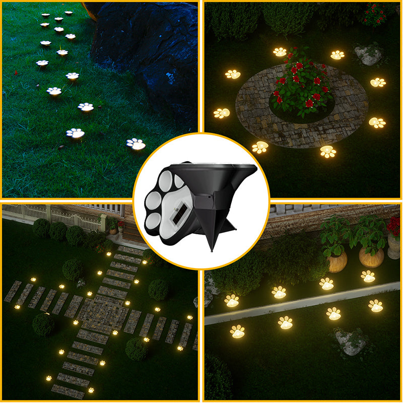 📢📢50% OFF !! ⏰Solar Paw Print Garden Lights