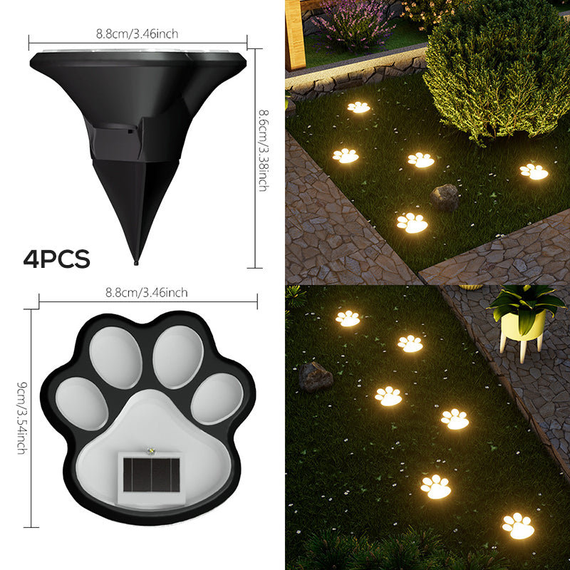 📢📢50% OFF !! ⏰Solar Paw Print Garden Lights
