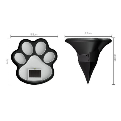 📢📢50% OFF !! ⏰Solar Paw Print Garden Lights