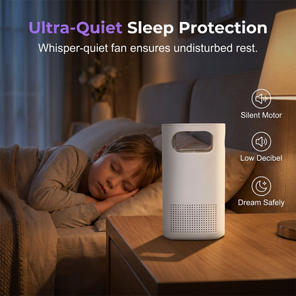🦟 50% OFF USB LED Mosquito Killer Lamp | Quiet UV Bug Trap for Home & Bedroom