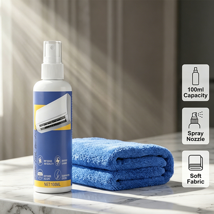 🔥49% OFF! 💰Rinse-Free Air Conditioner Cleaner Spray❄️🧼Just Spray, Wait & Rinse — It’s That Easy 🙌