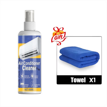 🔥49% OFF! 💰Rinse-Free Air Conditioner Cleaner Spray❄️🧼Just Spray, Wait & Rinse — It’s That Easy 🙌