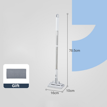 Retractable Snap Grip Mini Flat Mop