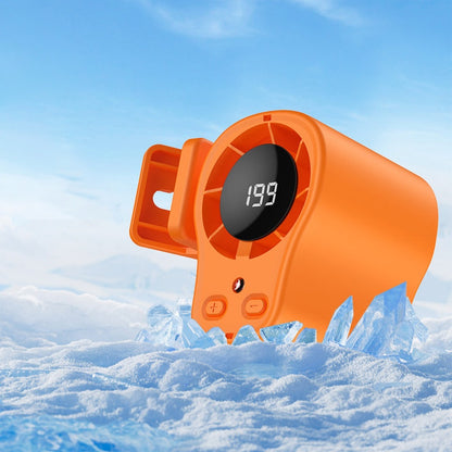 🌀Summer Hot Sale 💨50K+ SOLD!🚙Hands-Free Personal Cooling Fan with LED Display❄️🌬️