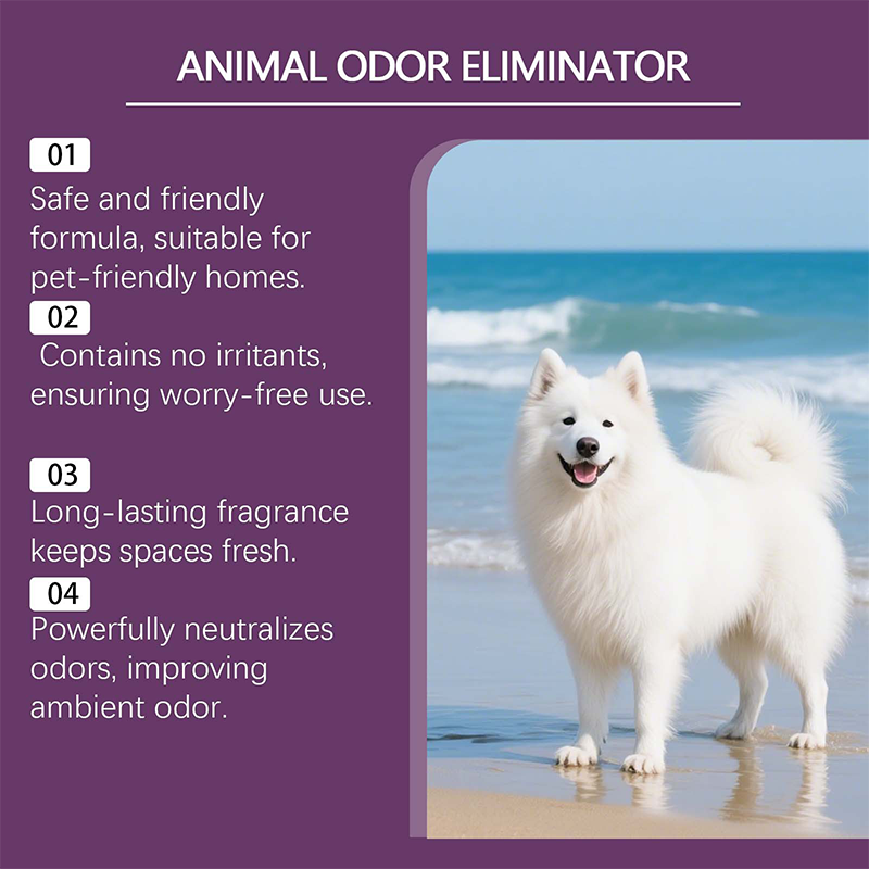 Effective Pets Odor Eliminator Spray 🐱 Long-Lasting Freshness, Not Just Masking Odors 🍃