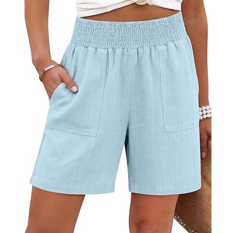 Women's Casual Summer Shorts with Pockets