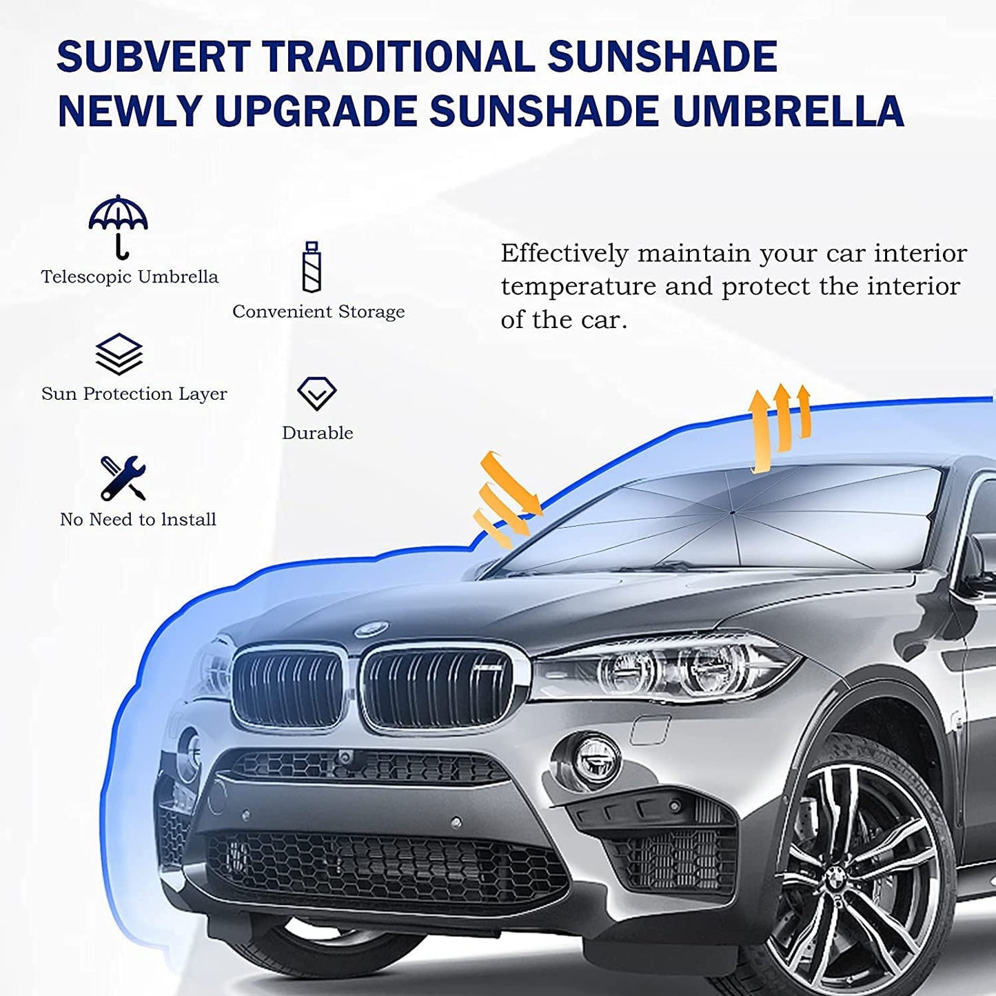 Auto Sunshade Umbrella - Protect Your Car!