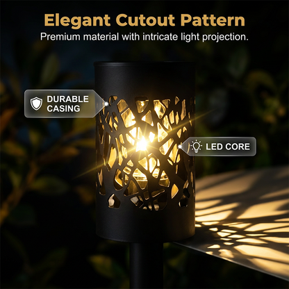 4PCS-Solar Garden Lights for Outdoor Pathways