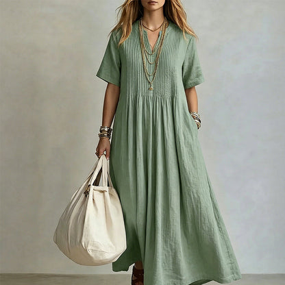 🔥 Today Only – Up To 49% OFF 👗 Women's Loose Casual V-Neck Dress✨