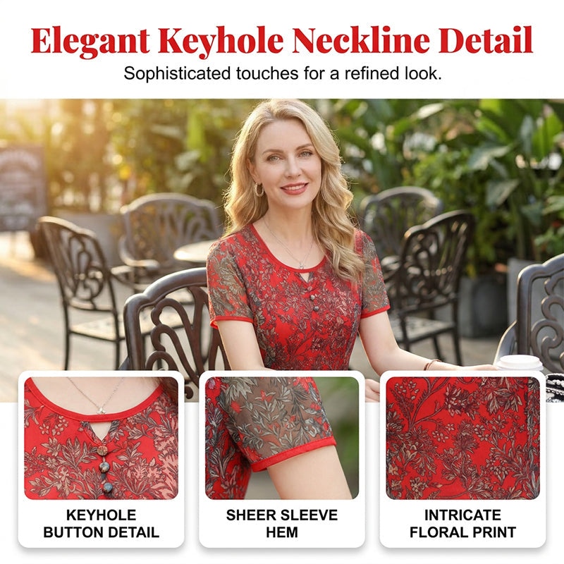 Comfortable Fit-and-Flare Summer Midi Dress