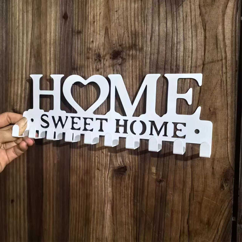 Home Sweet Home Wall-Mounted Key Holder