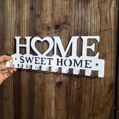 Home Sweet Home Wall-Mounted Key Holder
