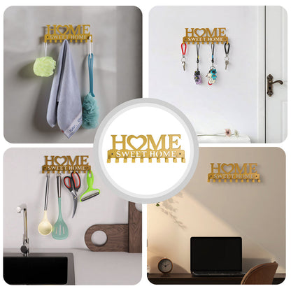 Home Sweet Home Wall-Mounted Key Holder
