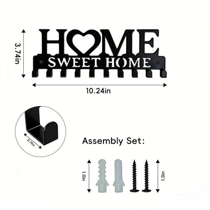 Home Sweet Home Wall-Mounted Key Holder
