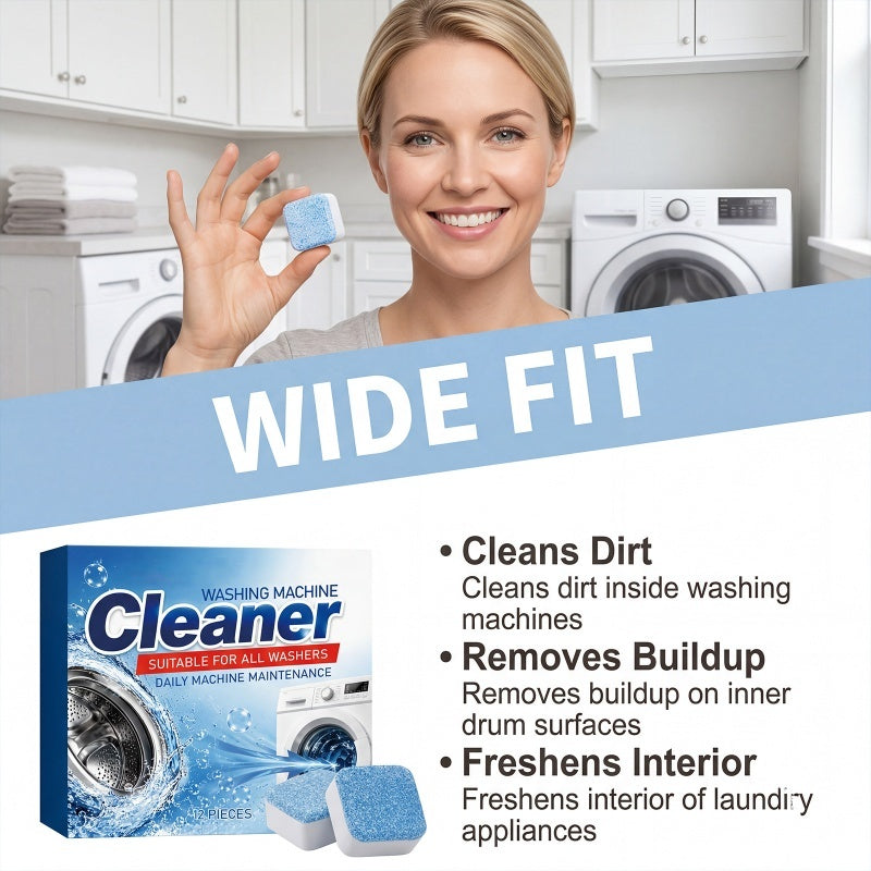 Deep Cleaning Washing Machine Cleaner Tablets