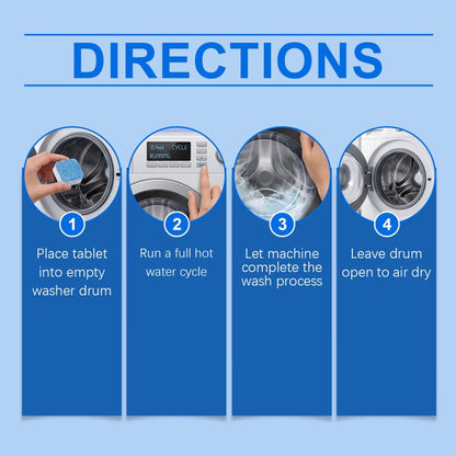Deep Cleaning Washing Machine Cleaner Tablets
