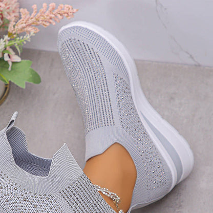 Women’s Breathable Knit Walking Shoes
