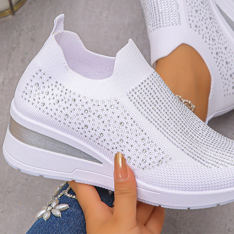 Women’s Breathable Knit Walking Shoes