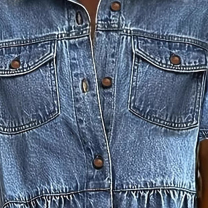 Women’s Elegant Summer Denim Dress