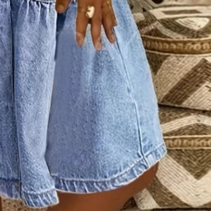 Women’s Elegant Summer Denim Dress