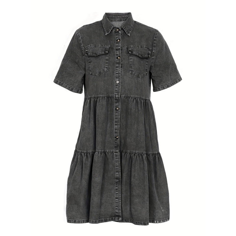 Women’s Elegant Summer Denim Dress
