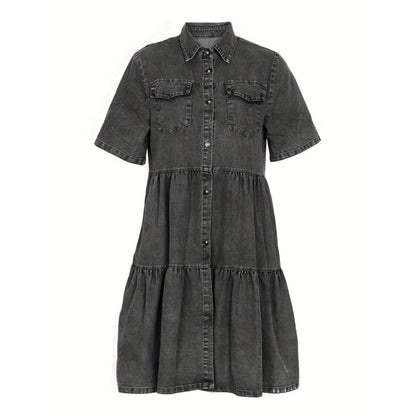 Women’s Elegant Summer Denim Dress