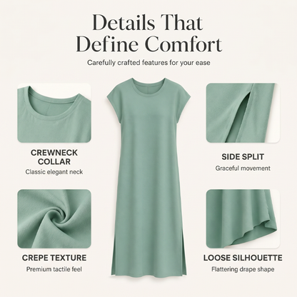 ⌛Limited-time offer-Women's Summer Sleeveless Side Slit Dress