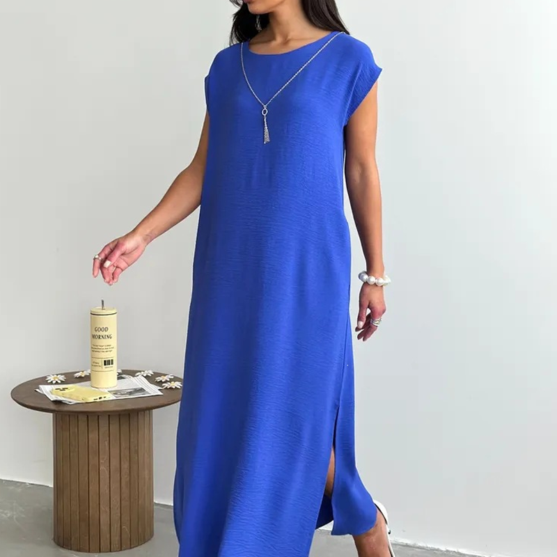 ⌛Limited-time offer-Women's Summer Sleeveless Side Slit Dress