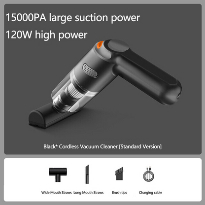 🚗💨 Cordless car vacuum – 10000Pa suction, lightweight, long battery life!