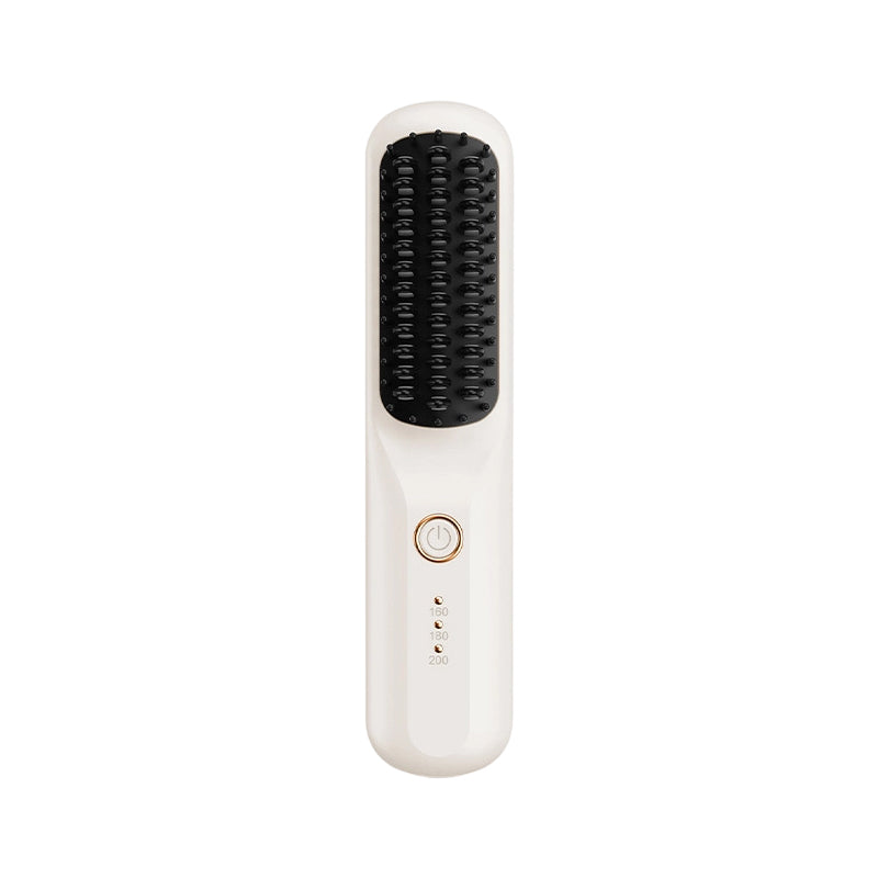 Portable Cordless Hair Straightening Brush