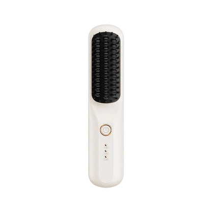 Portable Cordless Hair Straightening Brush